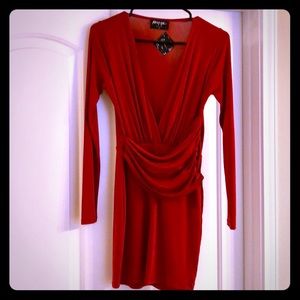 Nasty Gal Brand Red Dress NWT